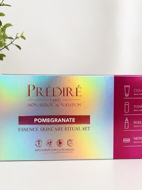 Pomegranate Essence Skincare Ritual Set - Hydrating Pink